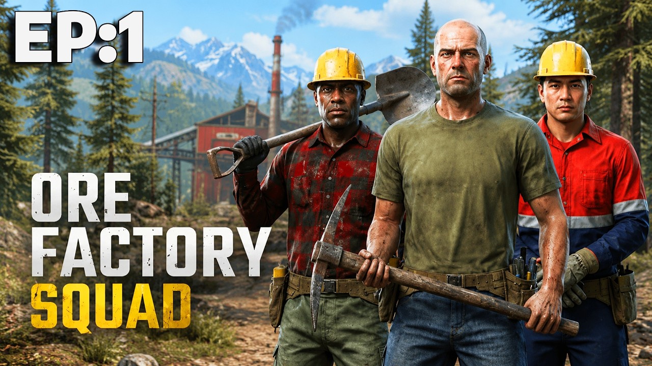 🔴Starting Our Mining Business EP:1  | Ore Factory Squad⛏️