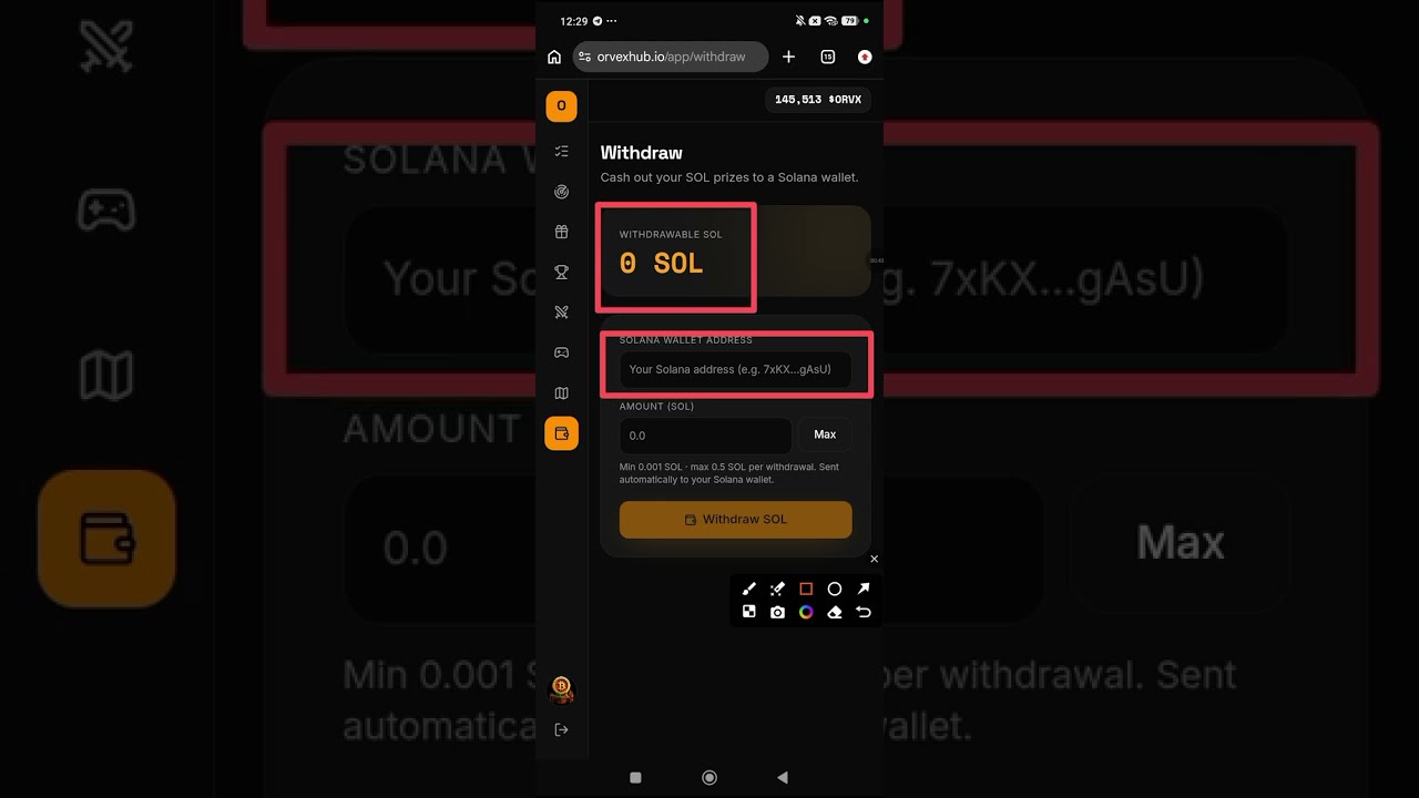 New update on Orvex airdrop & solana distribution through clan rewards 