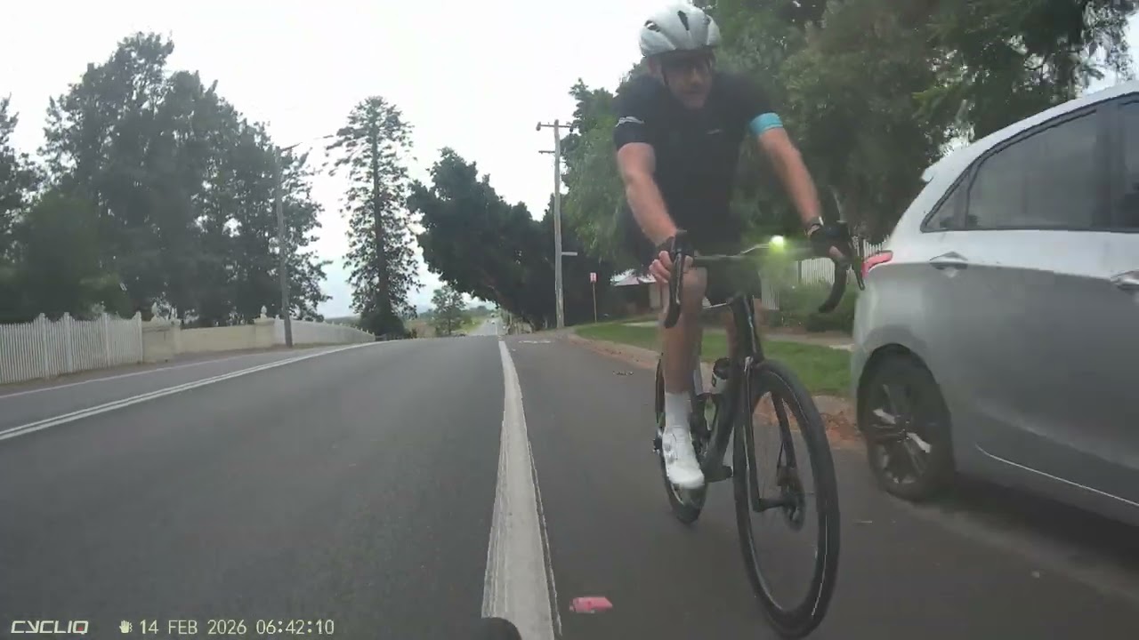 Lorn NSW up to Paterson Road climb