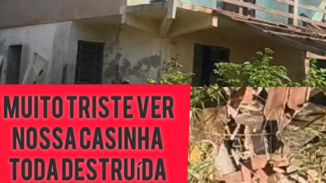 Um sonho que foi destruído 