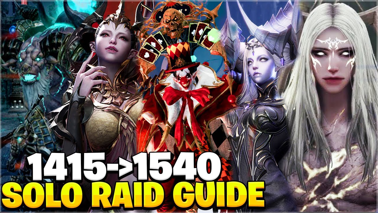 Ultimate Lost Ark SOLO Valtan, Vykas, Kakul, Brelshaza, Kayangel Raid Guide