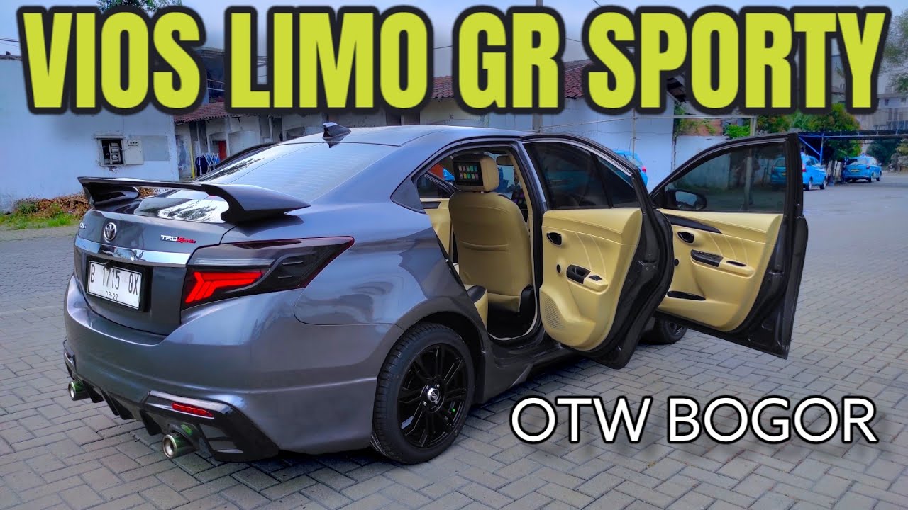 🏁VIOS LIMO🚨CONSEP GR SPORTY. UNTUK PESANAN BOGOR👑😃🤙✌
