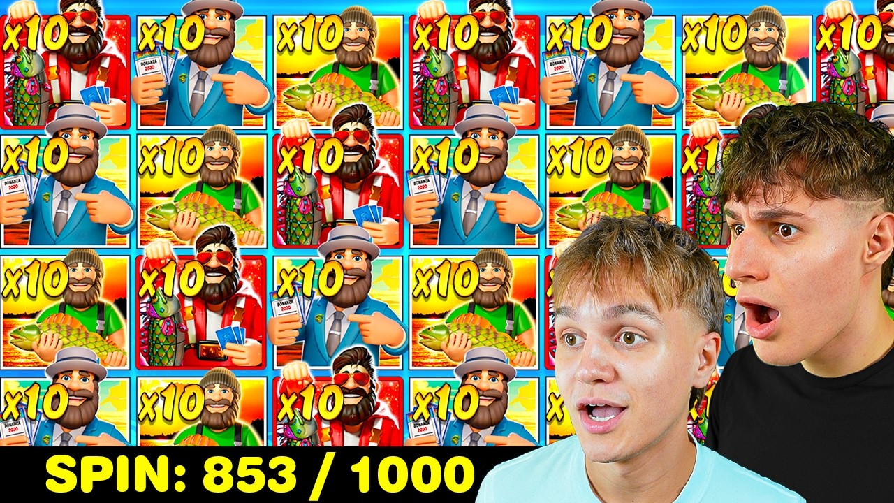 1000 SPINS VS OUR FAVORITE BIG BASS SLOTS!