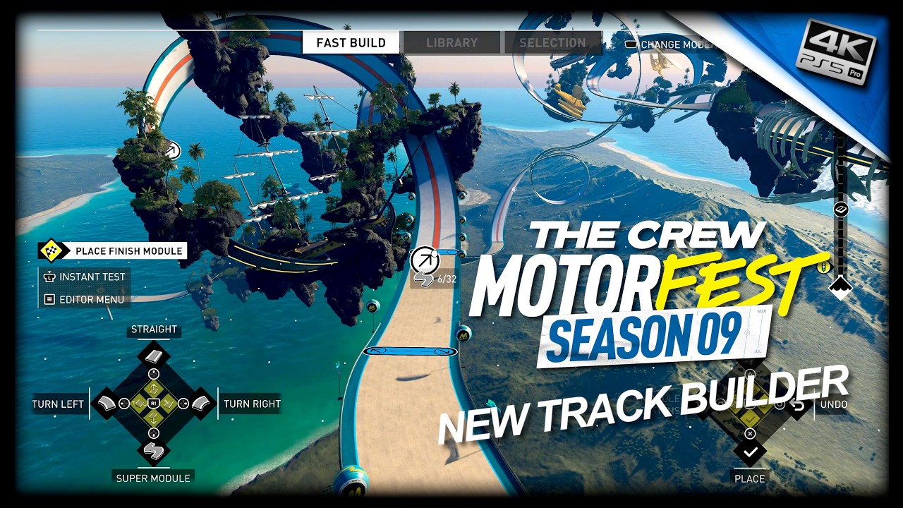 The Crew Motorfest (Track Builder - TrackForge Editor) Console Edition