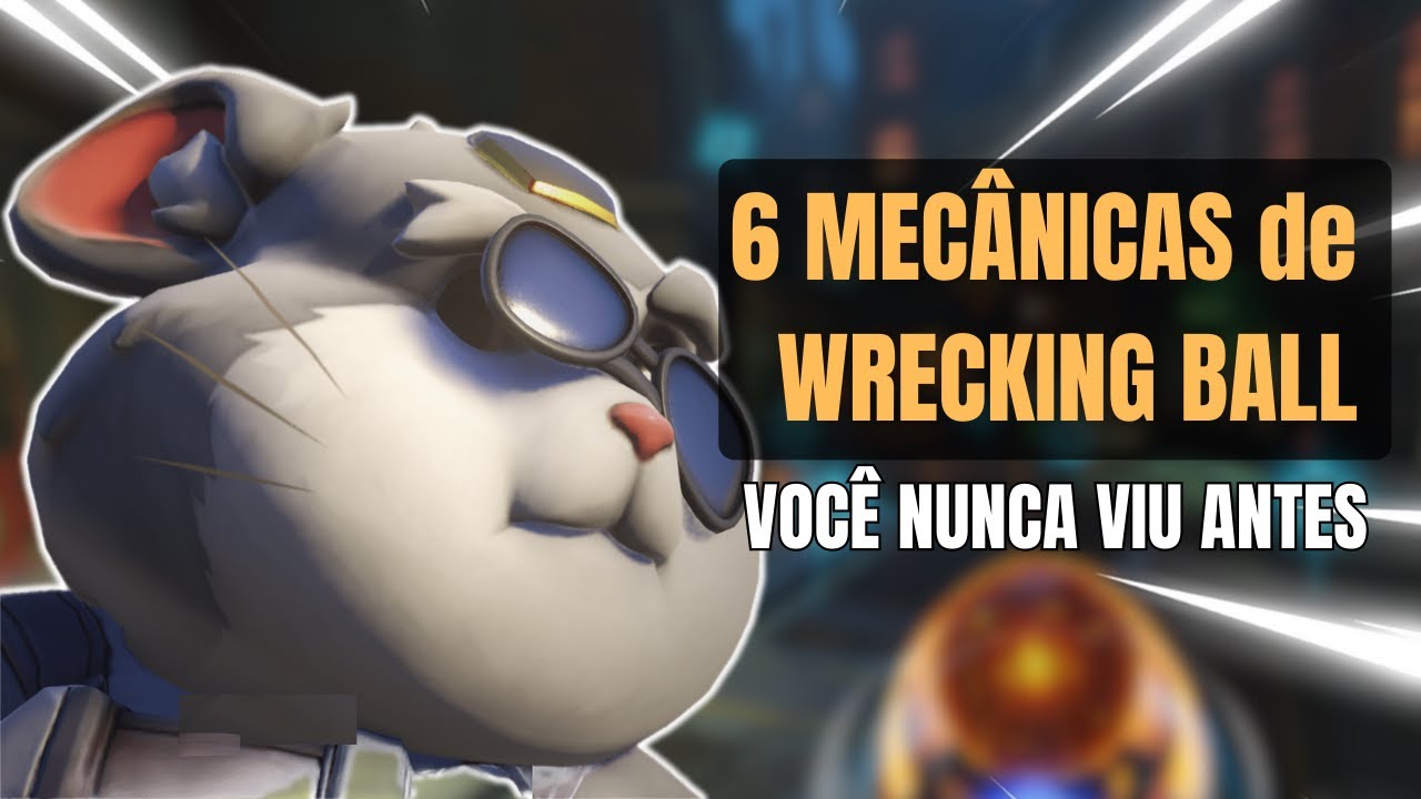 6 MECÂNICAS de WRECKING BALL AVANÇADAS - Overwatch 2