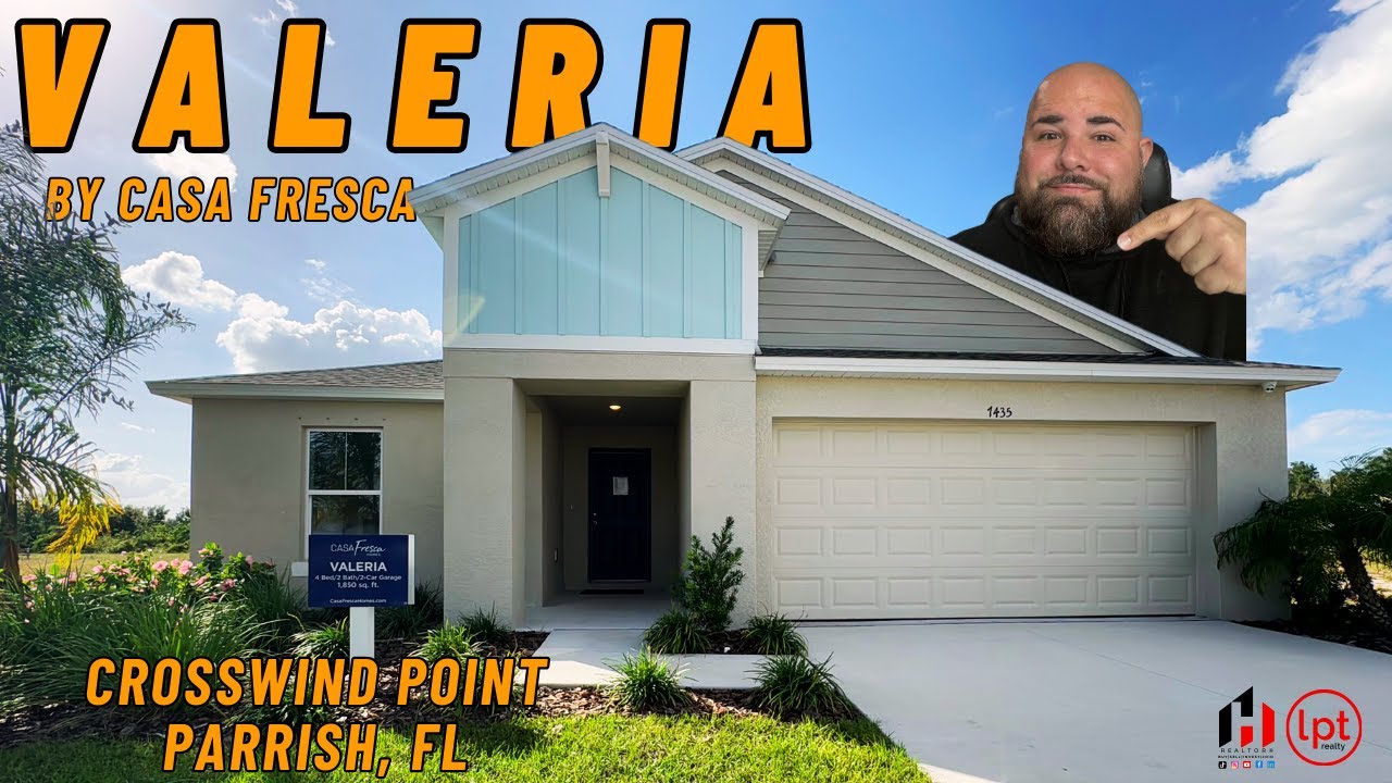 Explore Casa Fresca's Valeria Floor Plan at Crosswind Point, Parrish, FL