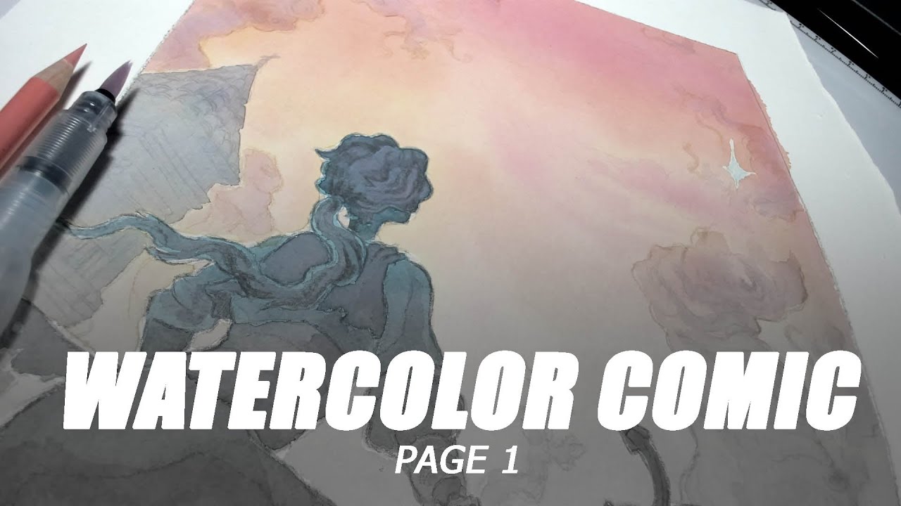 ARRIATE- WATERCOLOR COMIC P1
