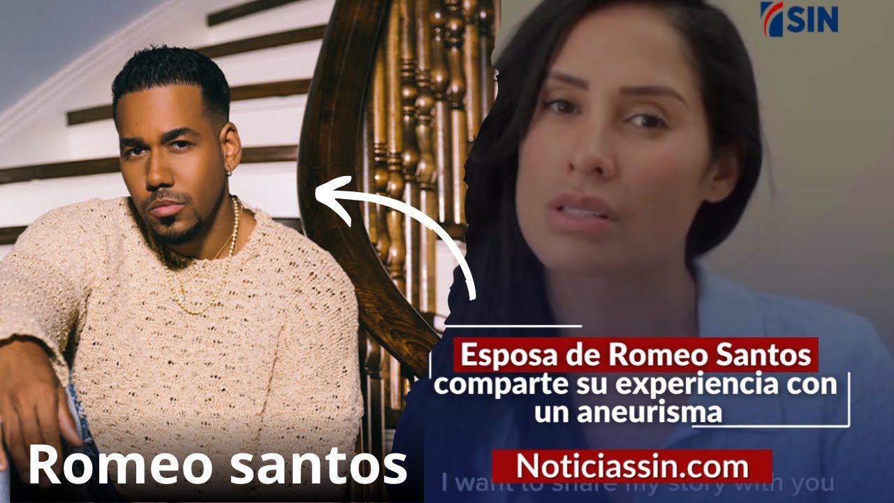 Francelys infante Esposa de Romeo Santos comparte su experiencia con un (ANEURISMA)