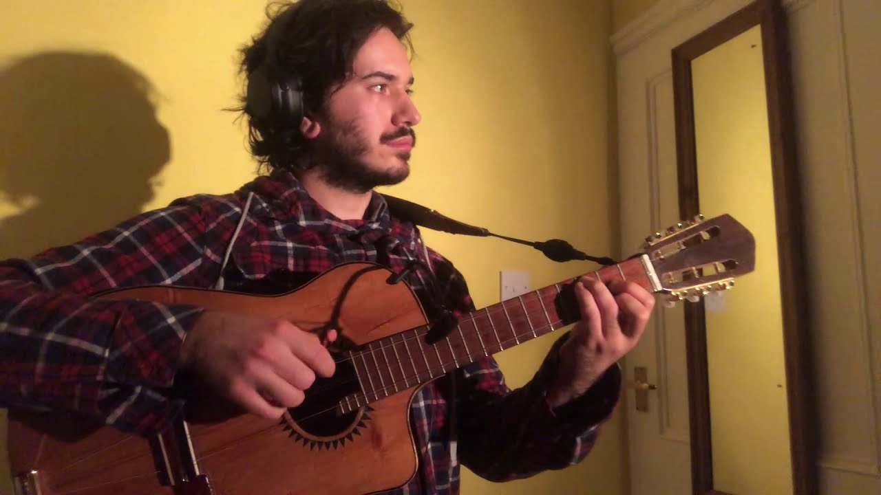 Tarantella: Improvisación (Gaspar Sanz) - Baroque Guitar music on the Tres Cubano