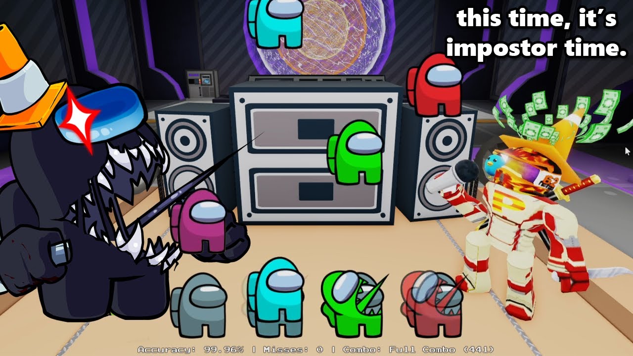 ROBLOX PghLFilms против Sussy Impostors в Funky Friday