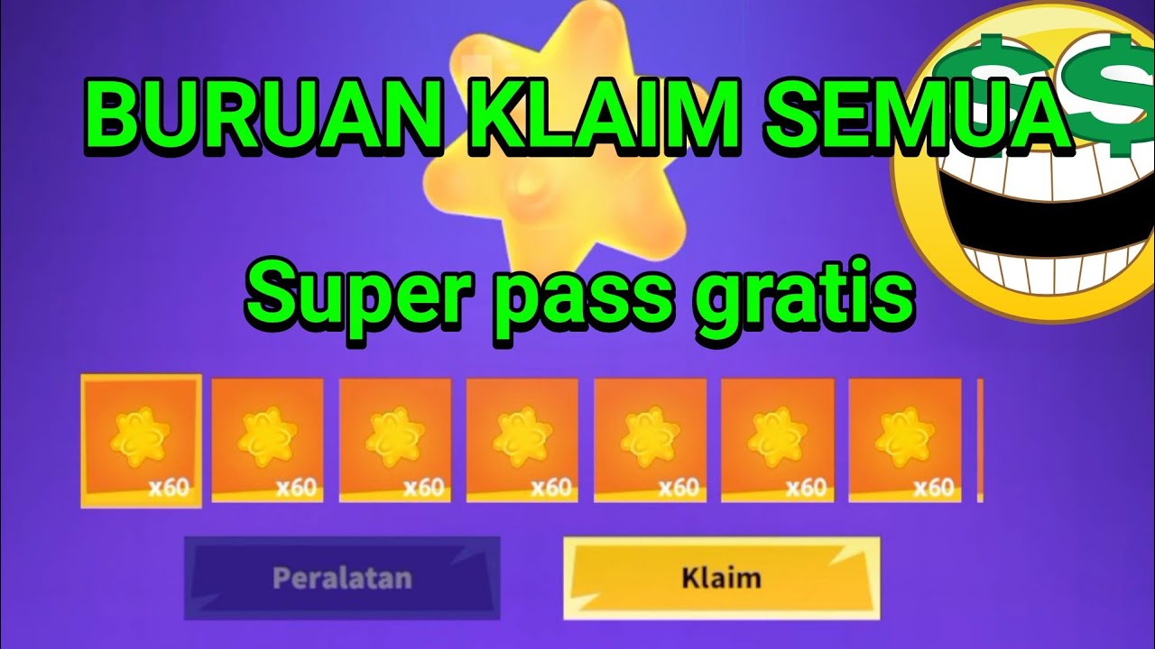 AKHIR NYA KLAIM SEMUA SUPER PASS GRATIS - Kode redeem super sus terbaru - kode hadiah super sus