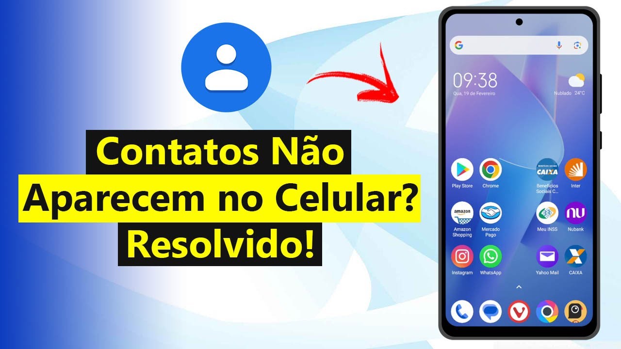 Contatos Não Aparecem no Celular? (Resolvido)