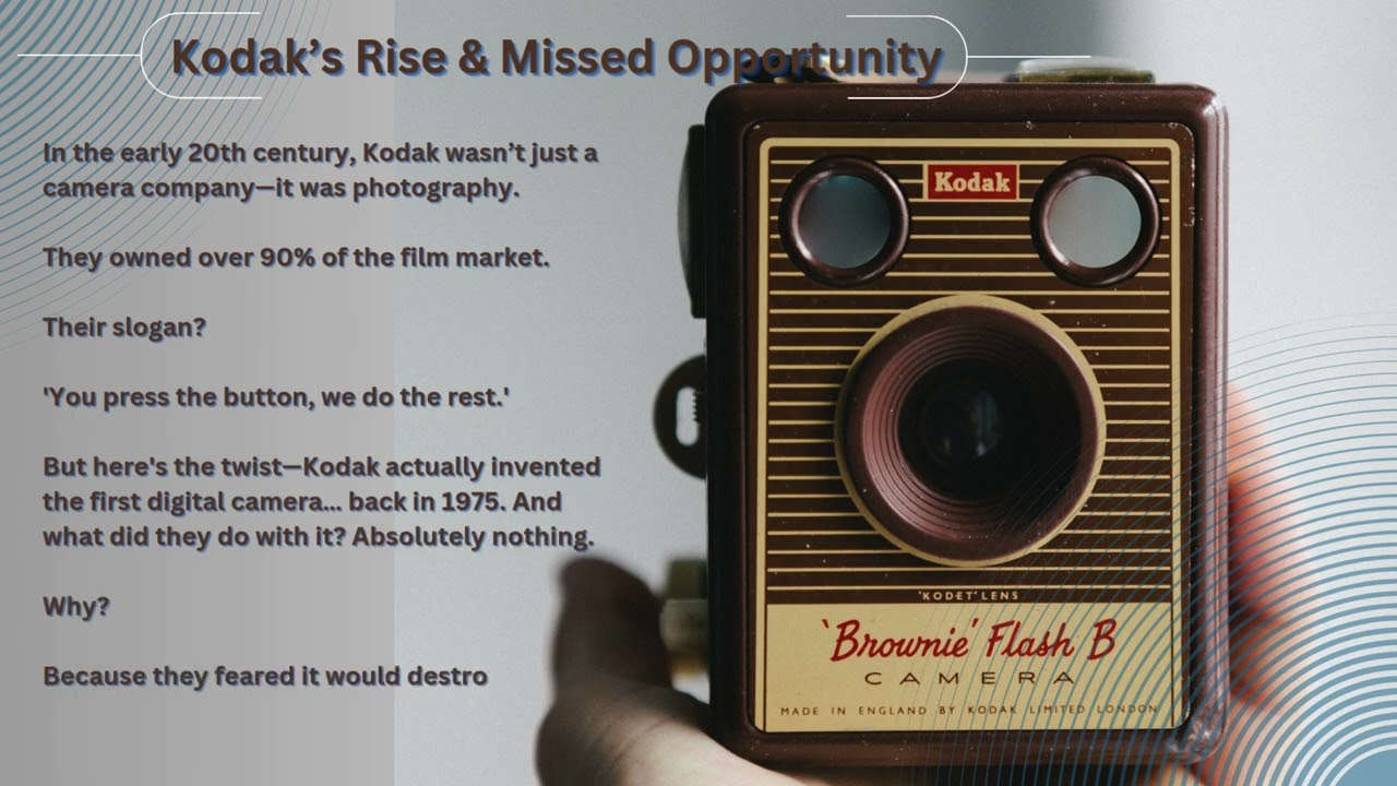 Be An Entrepreneur &ndash; A Business Failure Case Study &ndash; Kodak: The Company That Invented the Future&hellip;