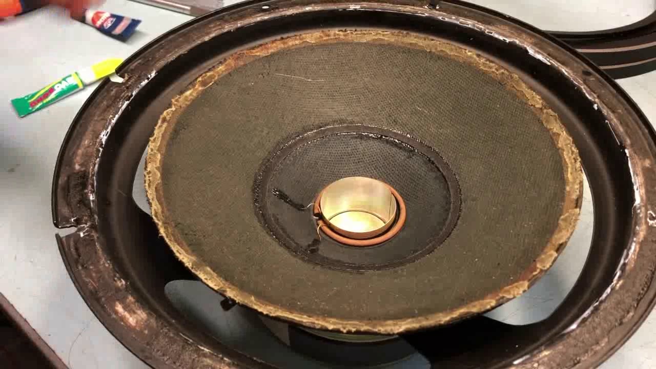 Woofer ESB repair by Andrea Coppa Saec