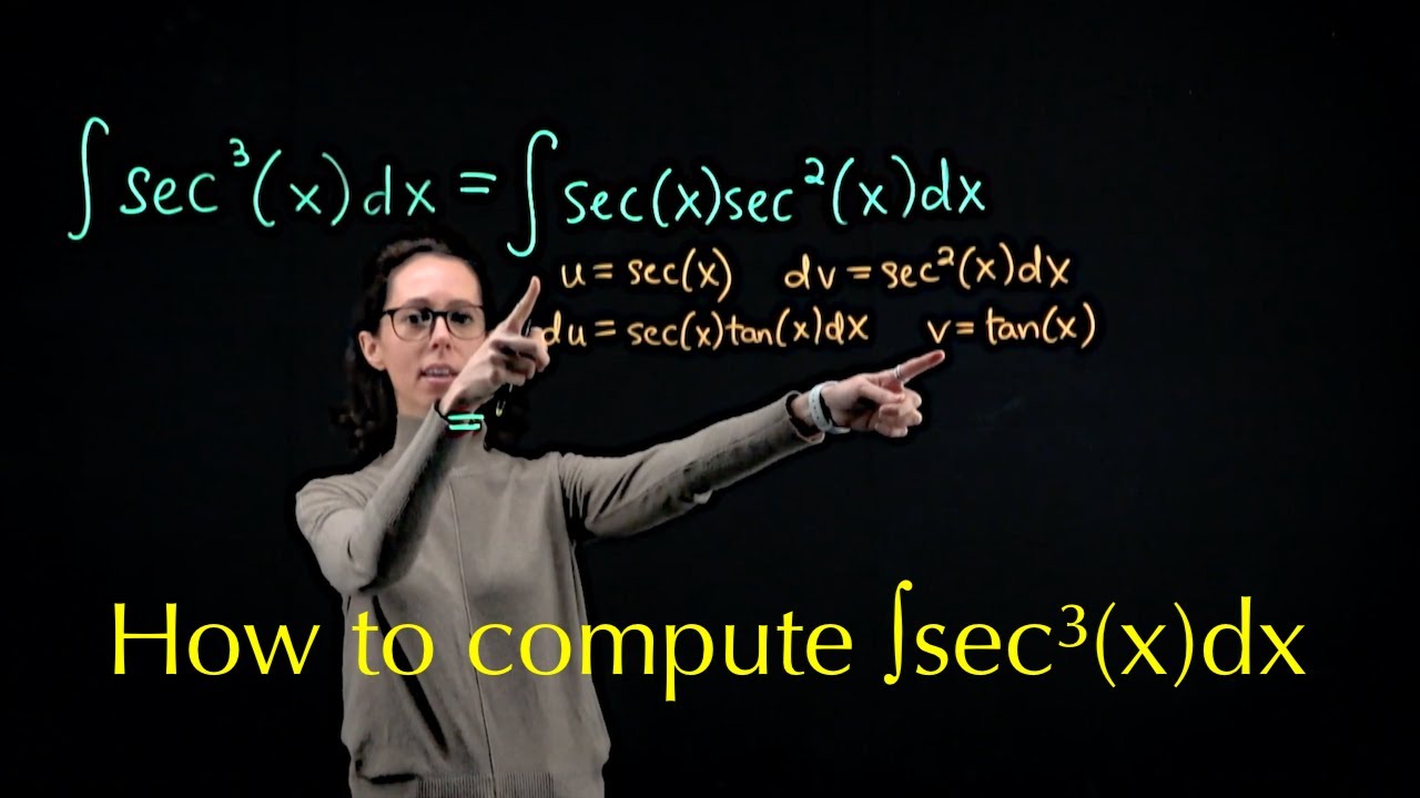 Integrating sec^3(x)