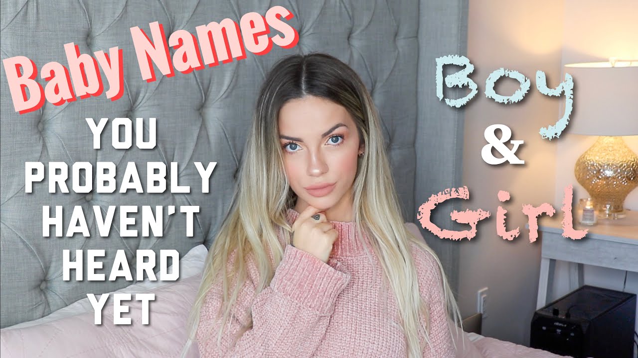 SUPER UNIQUE BABY NAMES I LOVE | 10 Boy & Girl Names