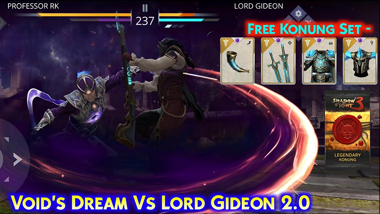Free Celestial Konung 😍 | Event Update ✨ | And an Epic Gameplay - Void's Dream Vs Lord Gideon 🥶