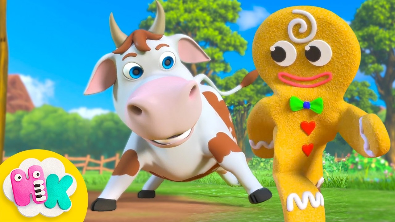 A Mézeskalács Ember rajzfilm | Magyar népmesék - HeyKids
