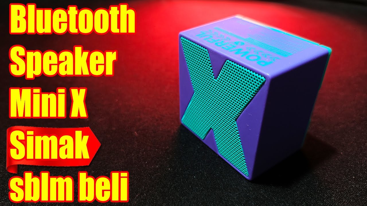 Review speaker bluetooth x1 sr888