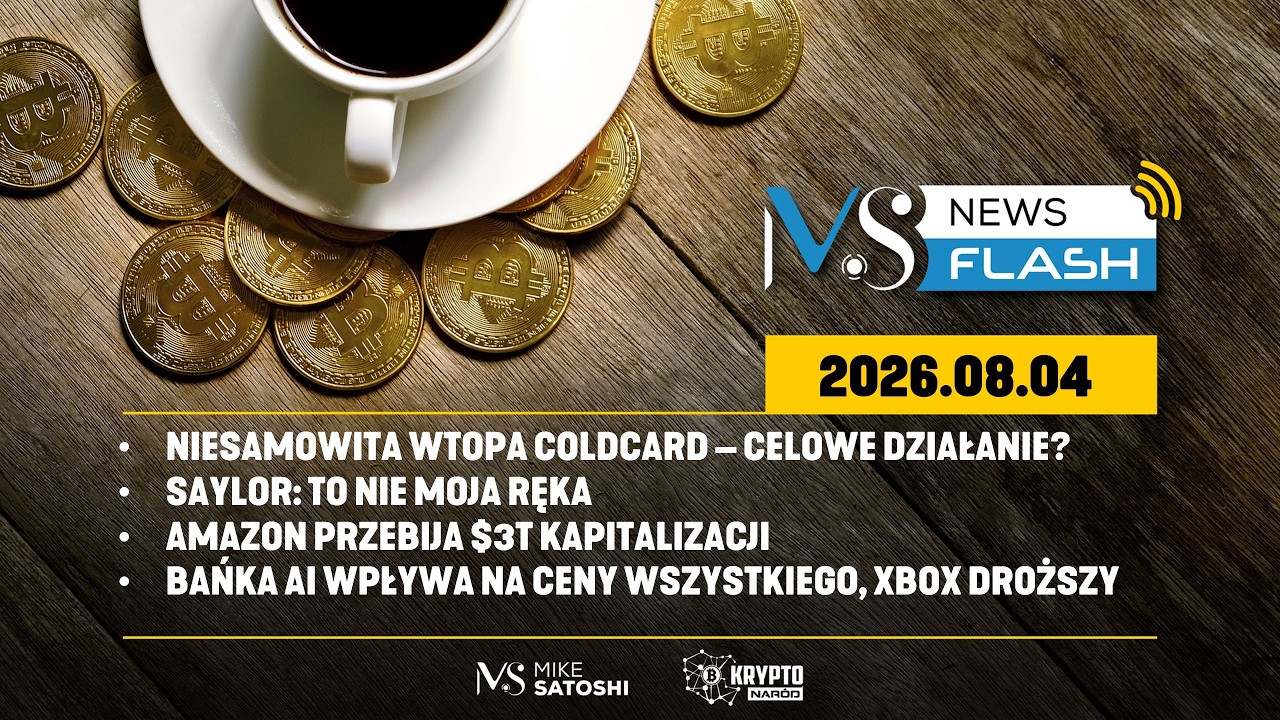 HACK COLDCARD TO ROBOTA ZESPOŁU? SAYLOR: TO NIE MOJA RĘKA; AI: CENY XBOX I PLAYSTATION W G&Oacute;RĘ