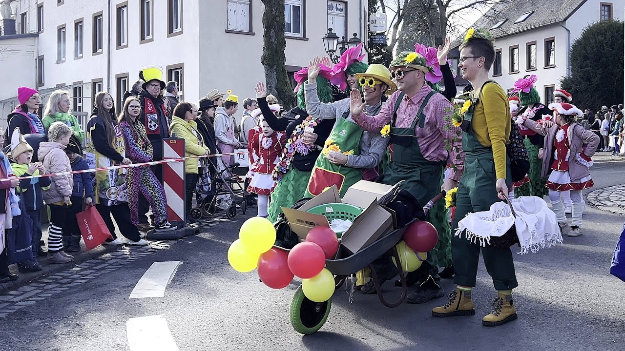 Karnevalsumzug in Manderscheid 23.02.2025