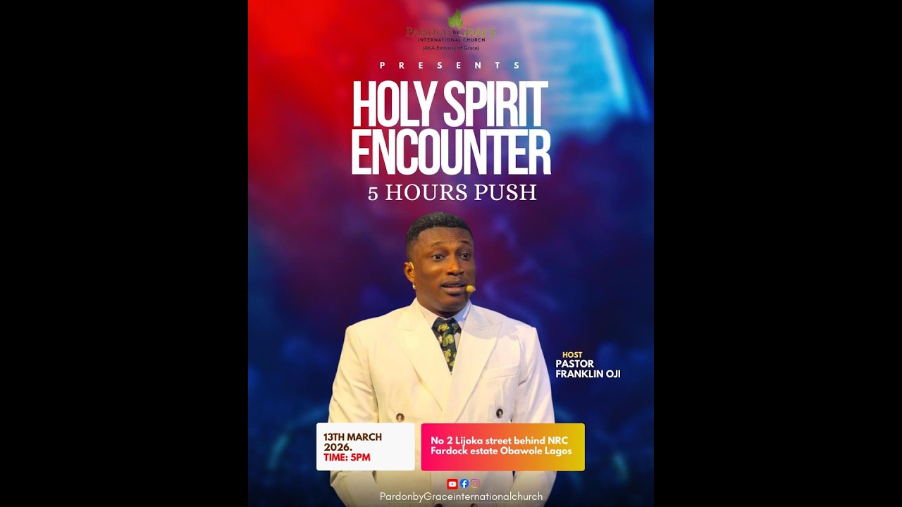 Holyspirit  Encouter, 17th March 2026 | THEME:5 HOURS PUSH  | With Pastor Franklin Oji