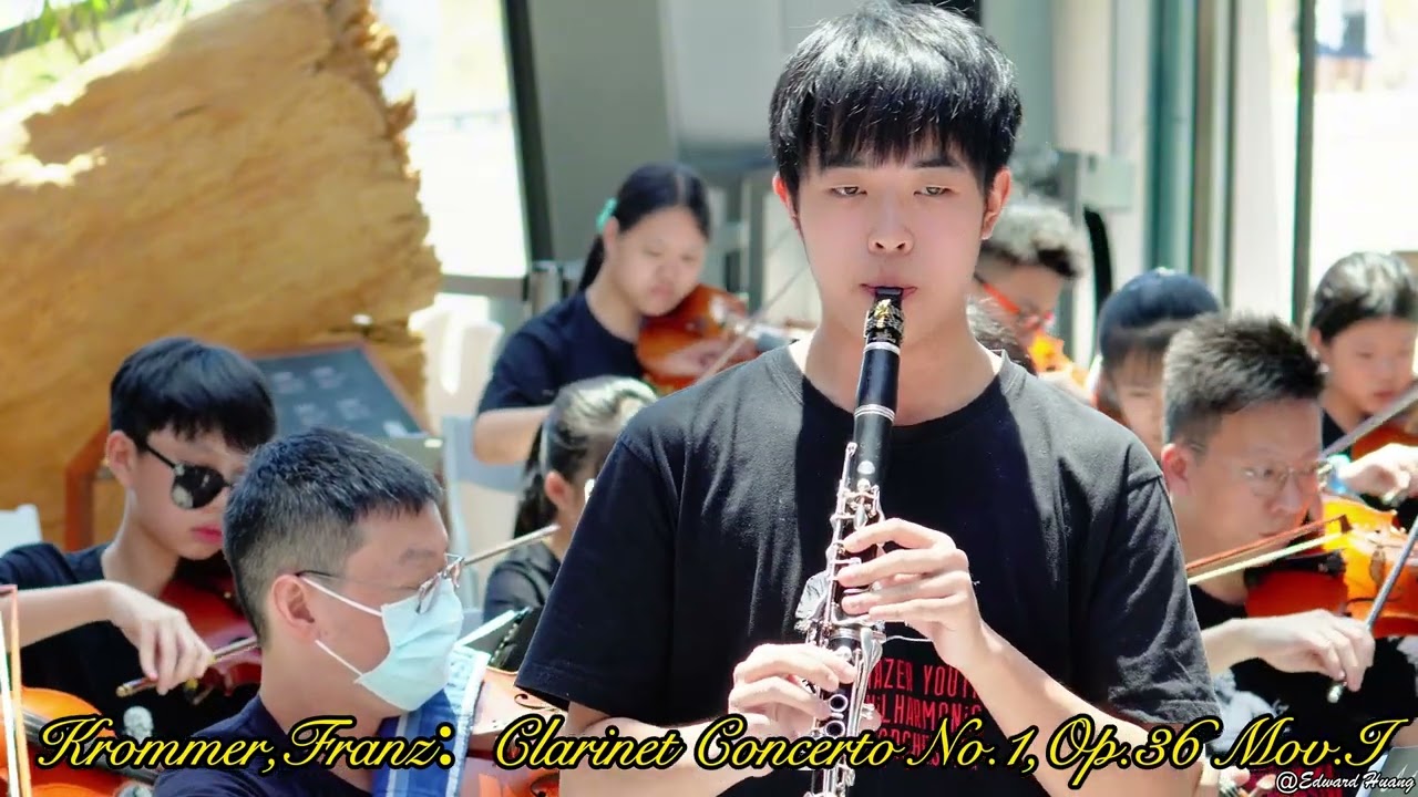 【梅哲愛樂】Krommer,Franz：Clarinet Concerto No.1,Op.36 Mov.I 4K