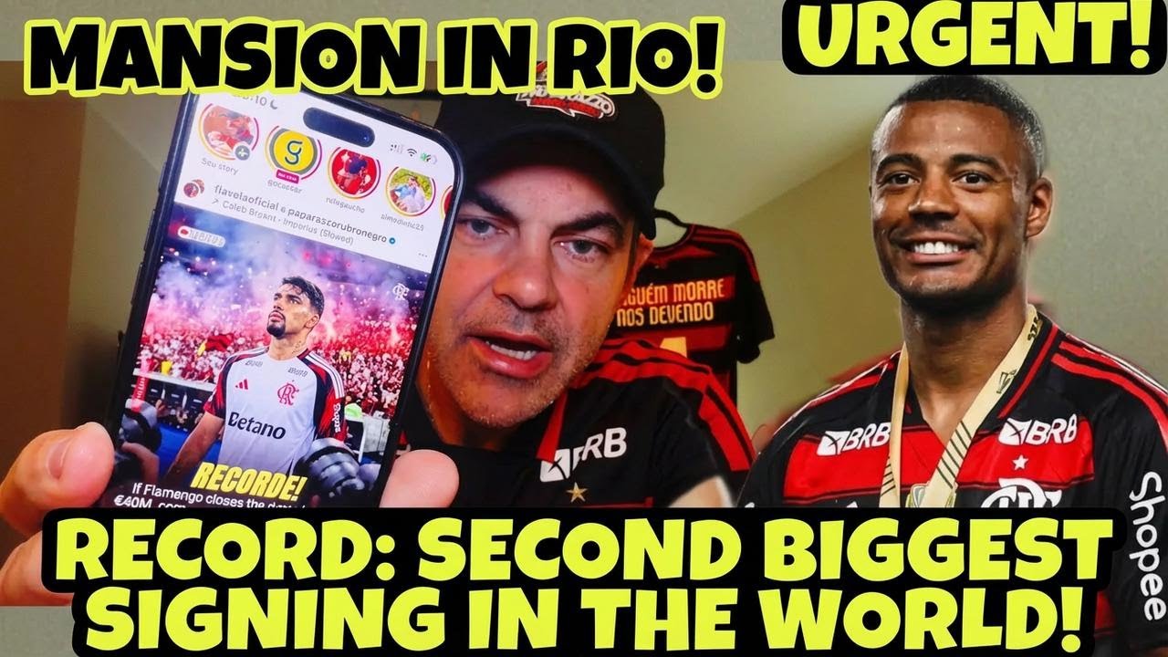 RECORD BREAKER! Paquet&aacute; Set for Biggest Transfer in Brazil, 2nd Worldwide! Moving to Rio!