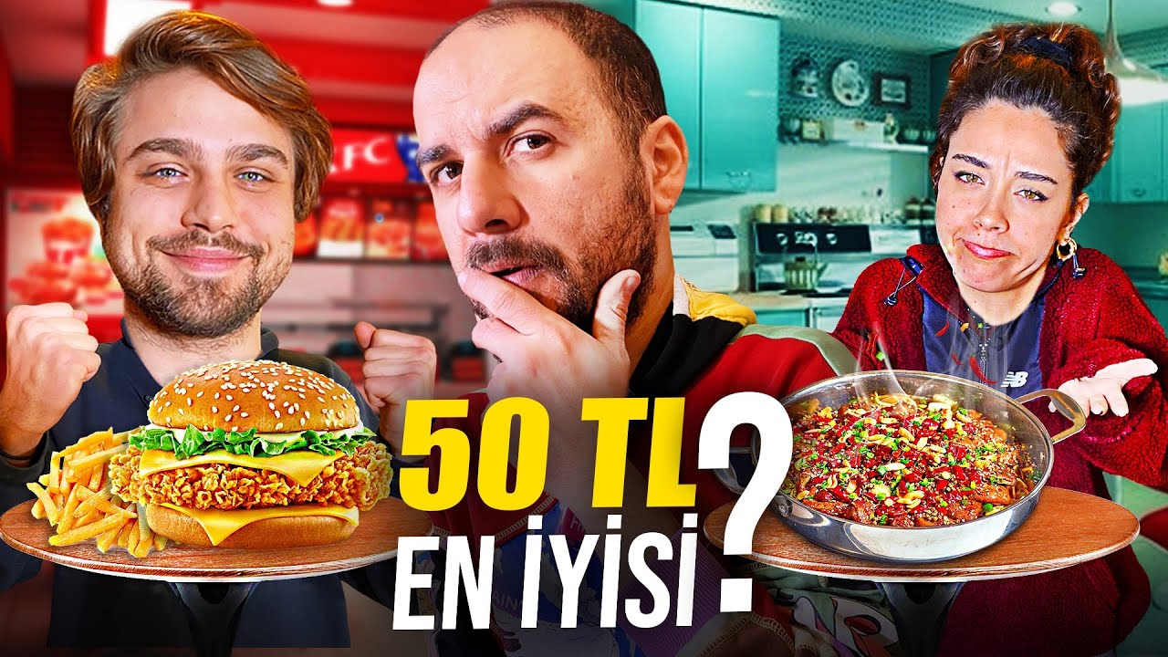 50 TL'ye Melih'e En Seveceği Yemeği Kim Alacak?