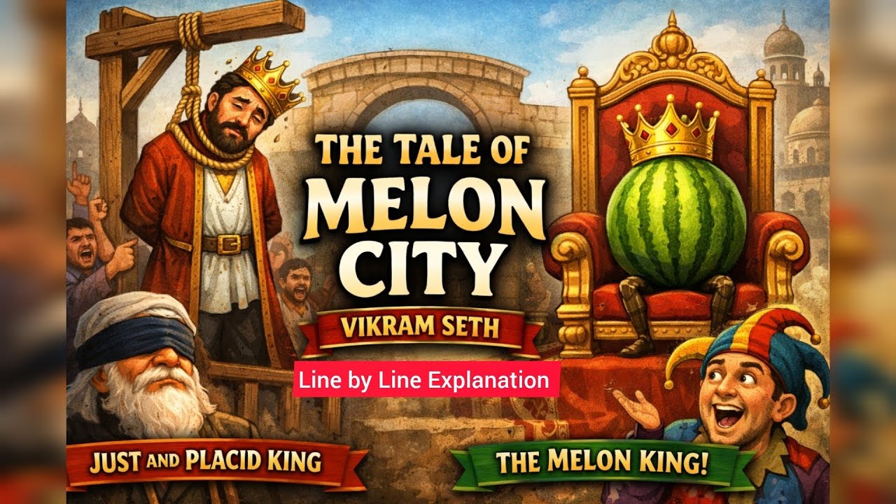 The Tale of Melon City – Full Summary & Line by Line Explanation | Vikram Seth