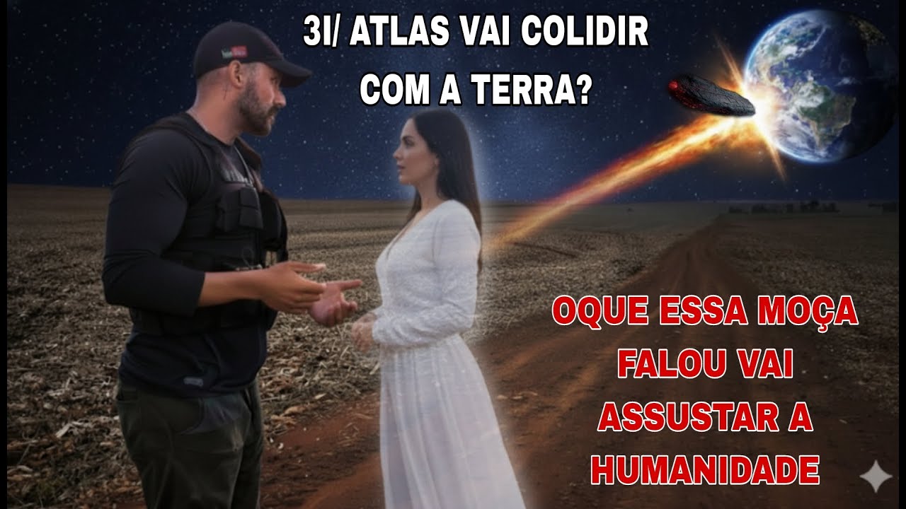 3I/ATLAS VAI COLIDIR COM A TERRA 😳 É ASSUSTADOR O QUE ELA FALOU - SPIRITBOX