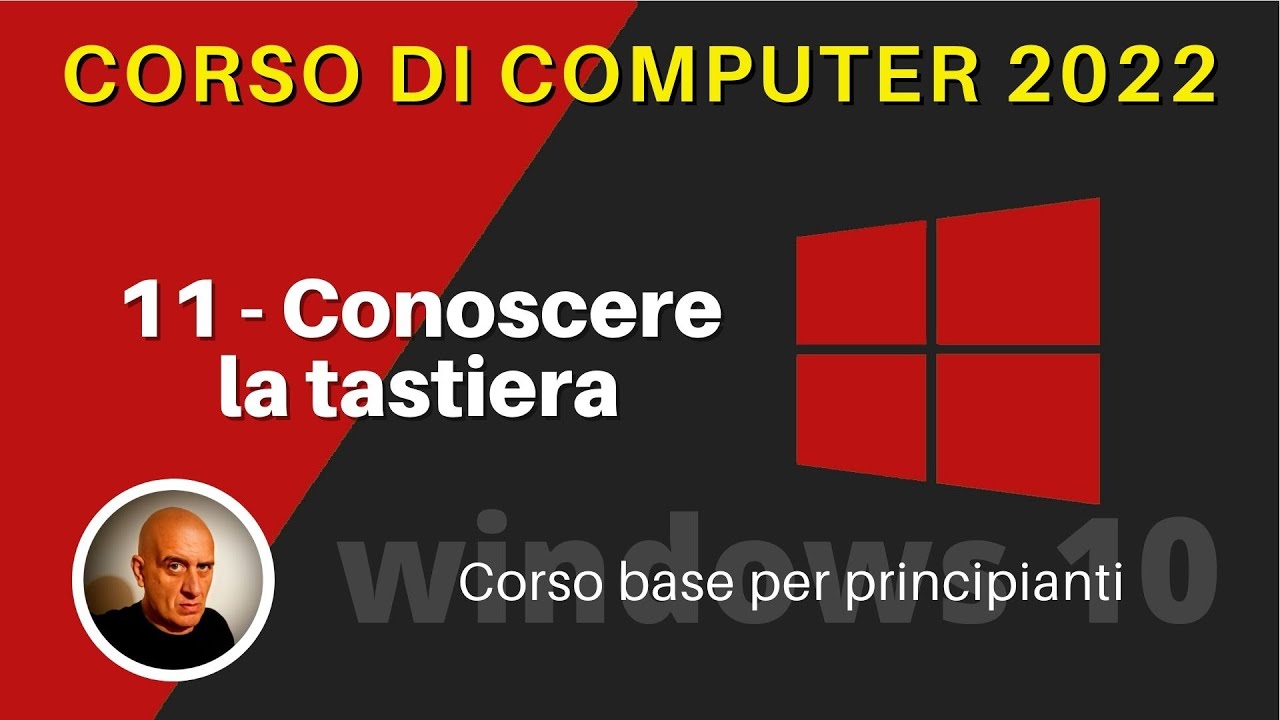 11) Conoscere la tastiera del computer | Corso di computer principianti 2022
