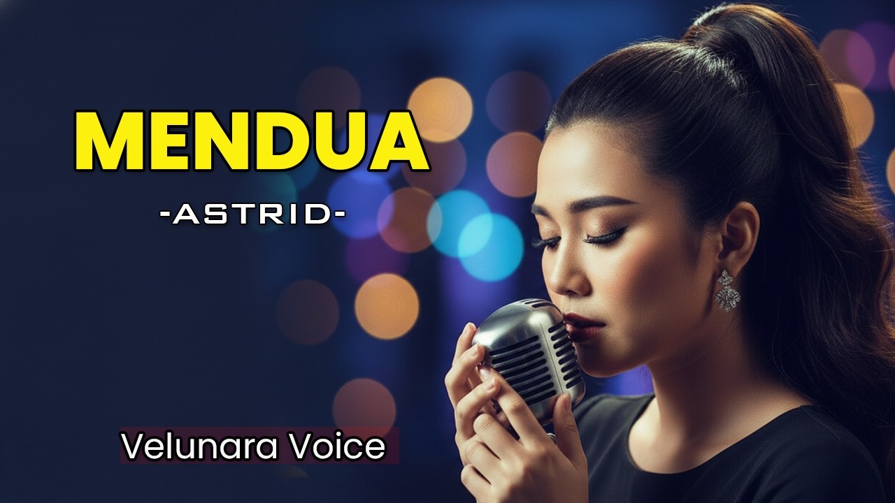 Mendua - Astrid | Cover Pop Video Lyric | Velunara Voice