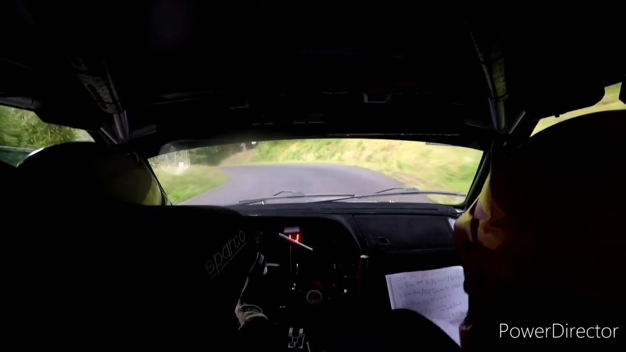 Rallye du velay auvergne 2020 k. Croze/j. May  ES6 306 groupe A