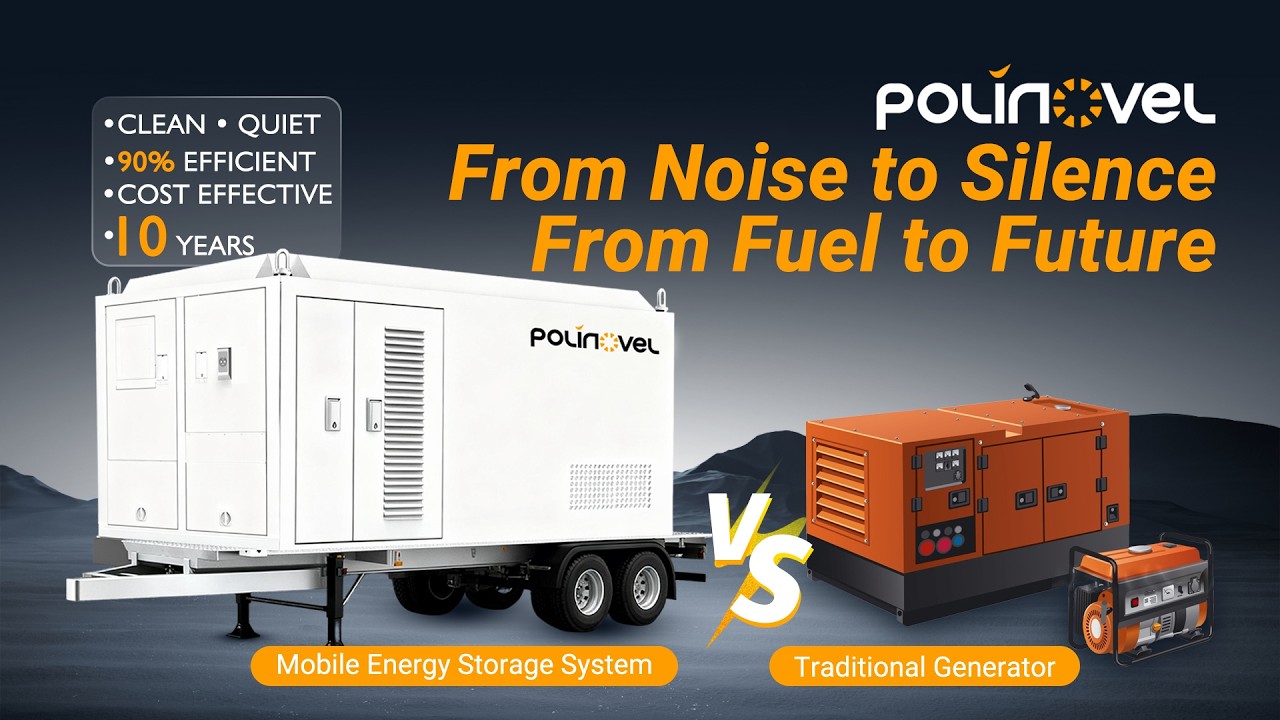 Polinovel Mobile Energy Storage Systems vs Traditional Generators