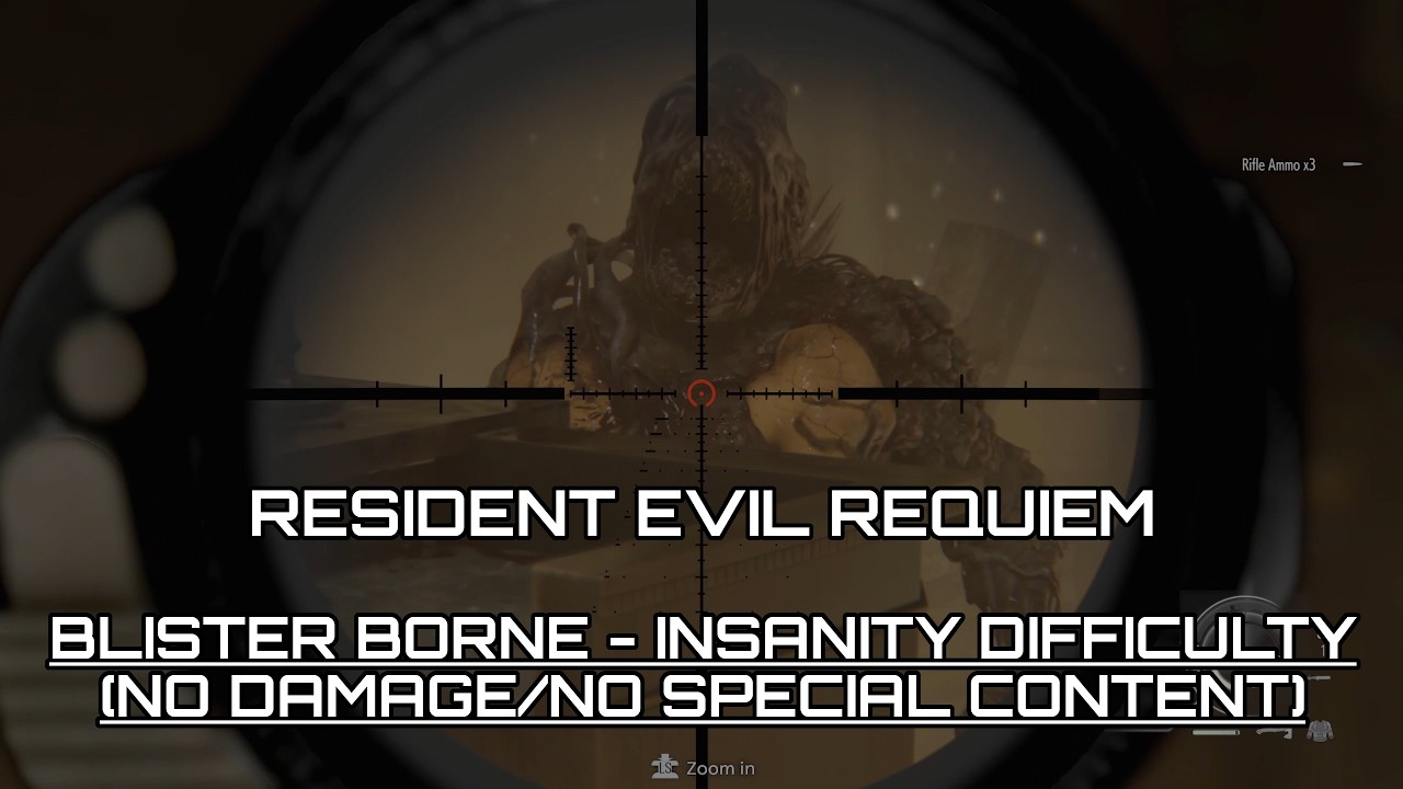Resident Evil Requiem - Blister Borne Boss - Insanity Difficulty (No Damage/No Special Content)