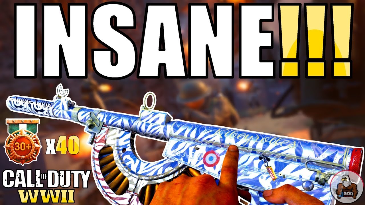 New Best Ribeyrolles DLC SMG Class Setup Updated After DLC 4 - CoD WW2