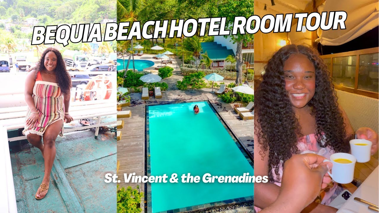 Bequia Beach Hotel Room Tour l St. Vincent and the Grenadines