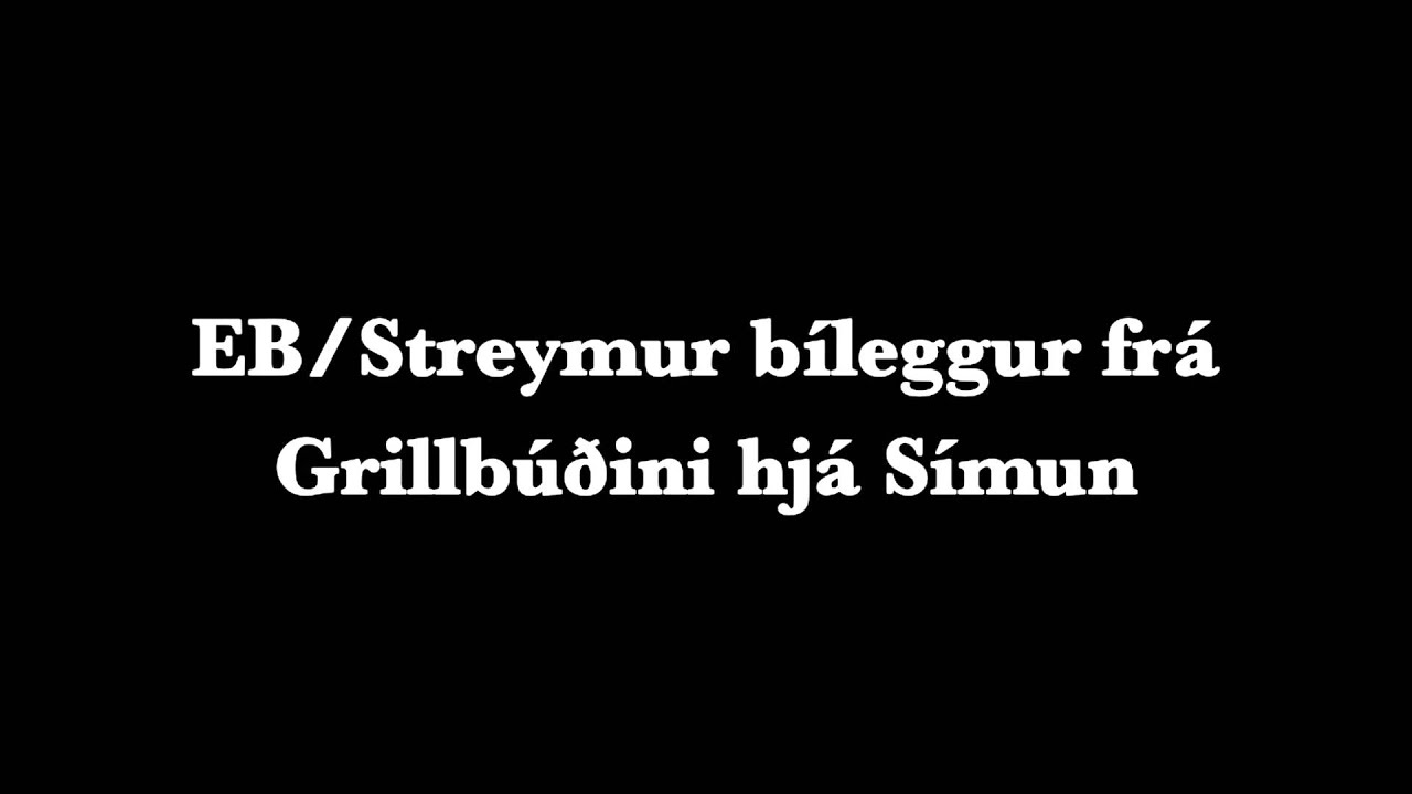 EB/Streymur bíleggur frá Grillbúðini hjá Símun
