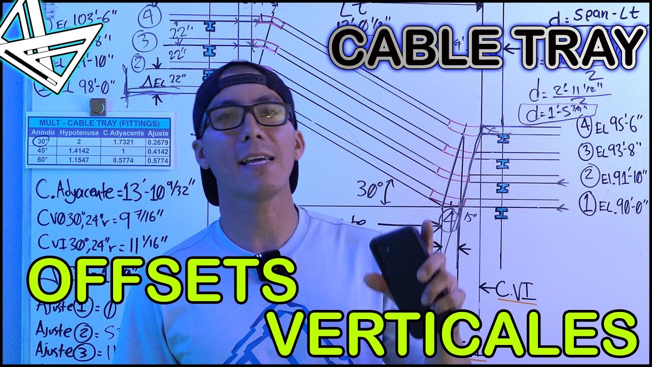 Offsets verticales CABLE TRAY 2