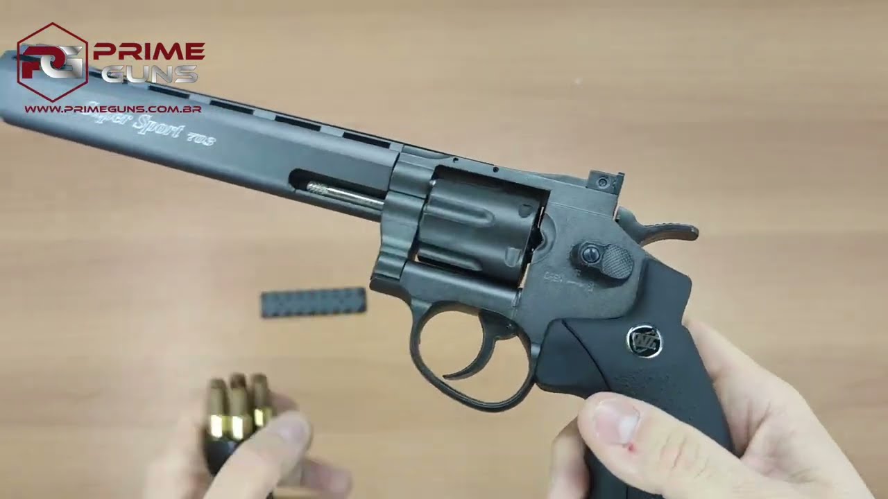 Revólver Airgun Rossi 703B 8