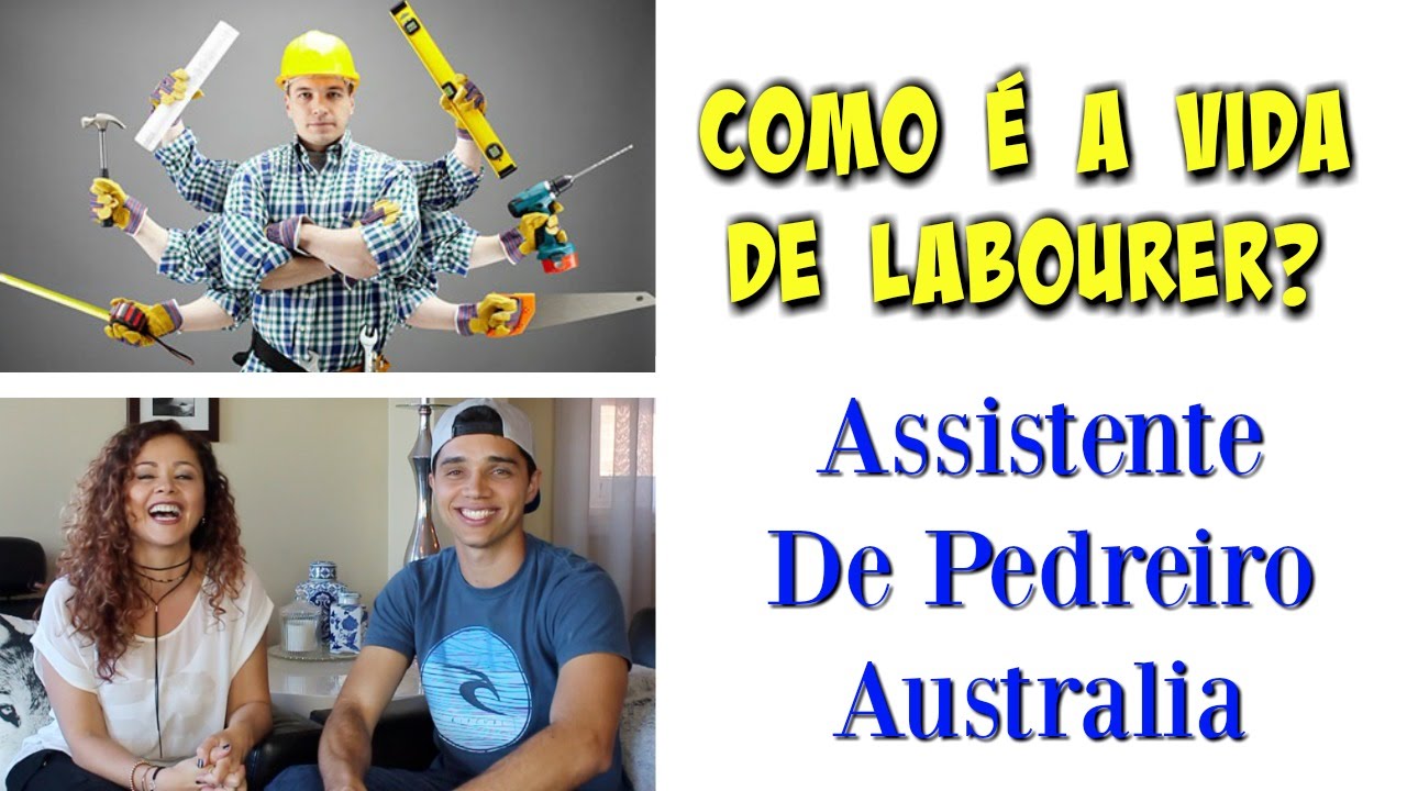 Profissão Pedreiro - Quanto Ganha Labourer Na Australia Ft Jonathan Lima