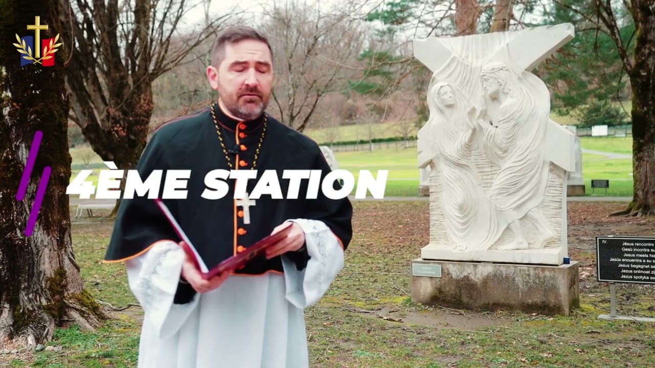 Un Chemin de Croix pour le Carême - 3ème et 4ème station