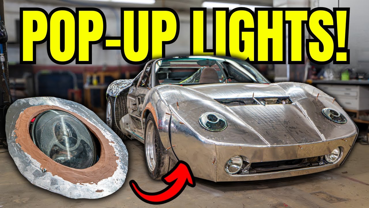 Scratch Building POP-UP Headlights! (Project Jigsaw Ep. 51)