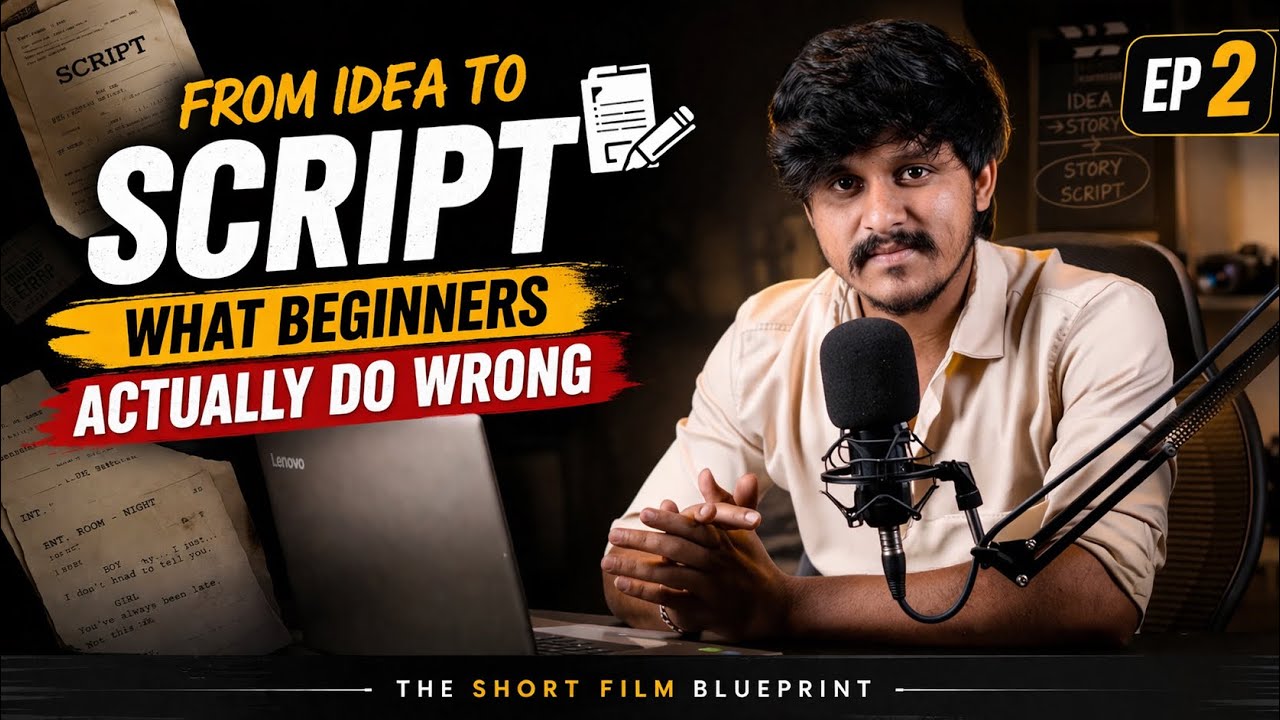 How to Convert an Idea into a Script | Ep 2 | Telugu