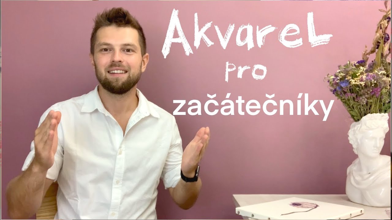 Tutorial malování akvarelem. Spolu nakreslíme a namalujeme artyčok.
