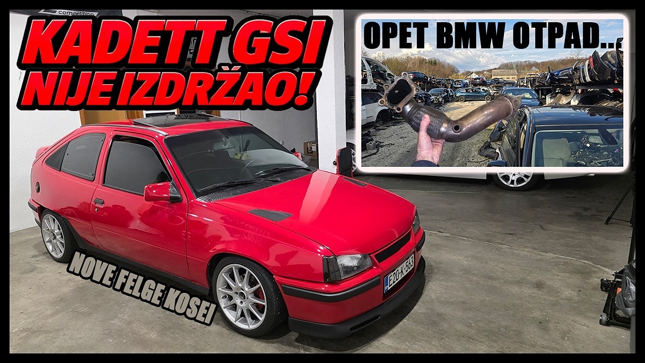 DVA AUTA POPRAVILI, TREĆI UNI&Scaron;TILI?! KADETT GSI OSTAO BEZ MOTORA!
