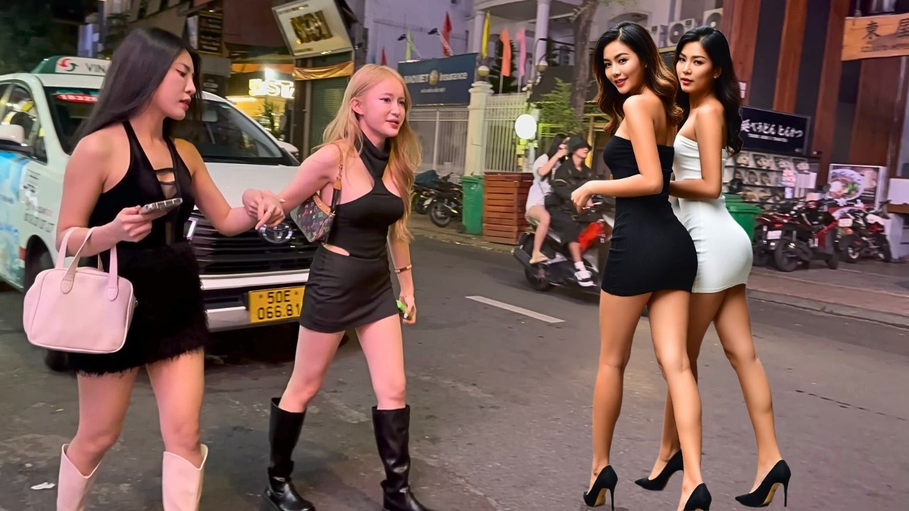 Vietnam's Nightlife 2026: Ho Chi Minh City (Saigon) - Bustling Street Scenes