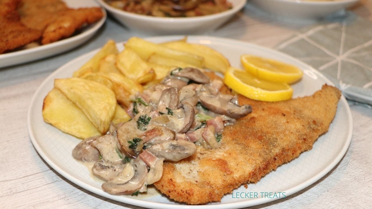 CLASSIC GERMAN JÄGERSCHNITZEL & JÄGERSAUCE YOU MUST TRY | German Reunification Celebration