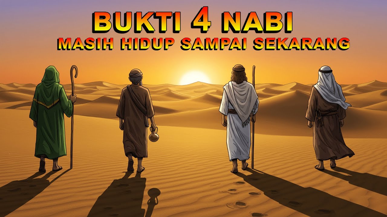 4 NABI YANG MASIH HIDUP HINGGA SAAT INI - AHLI SEJARAH DIBIKIN TERCENGANG